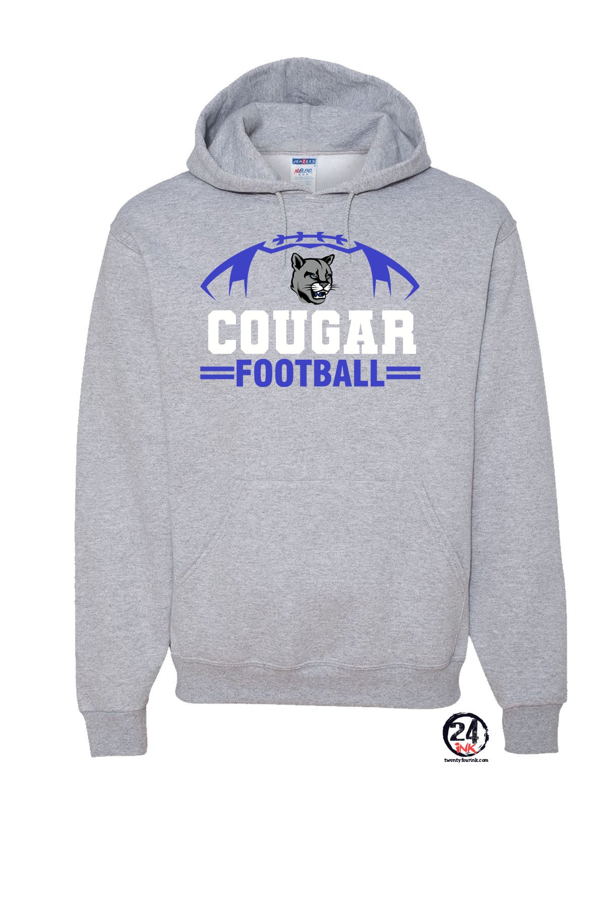 Cougars Football Hooded Sweatshirt Design 16