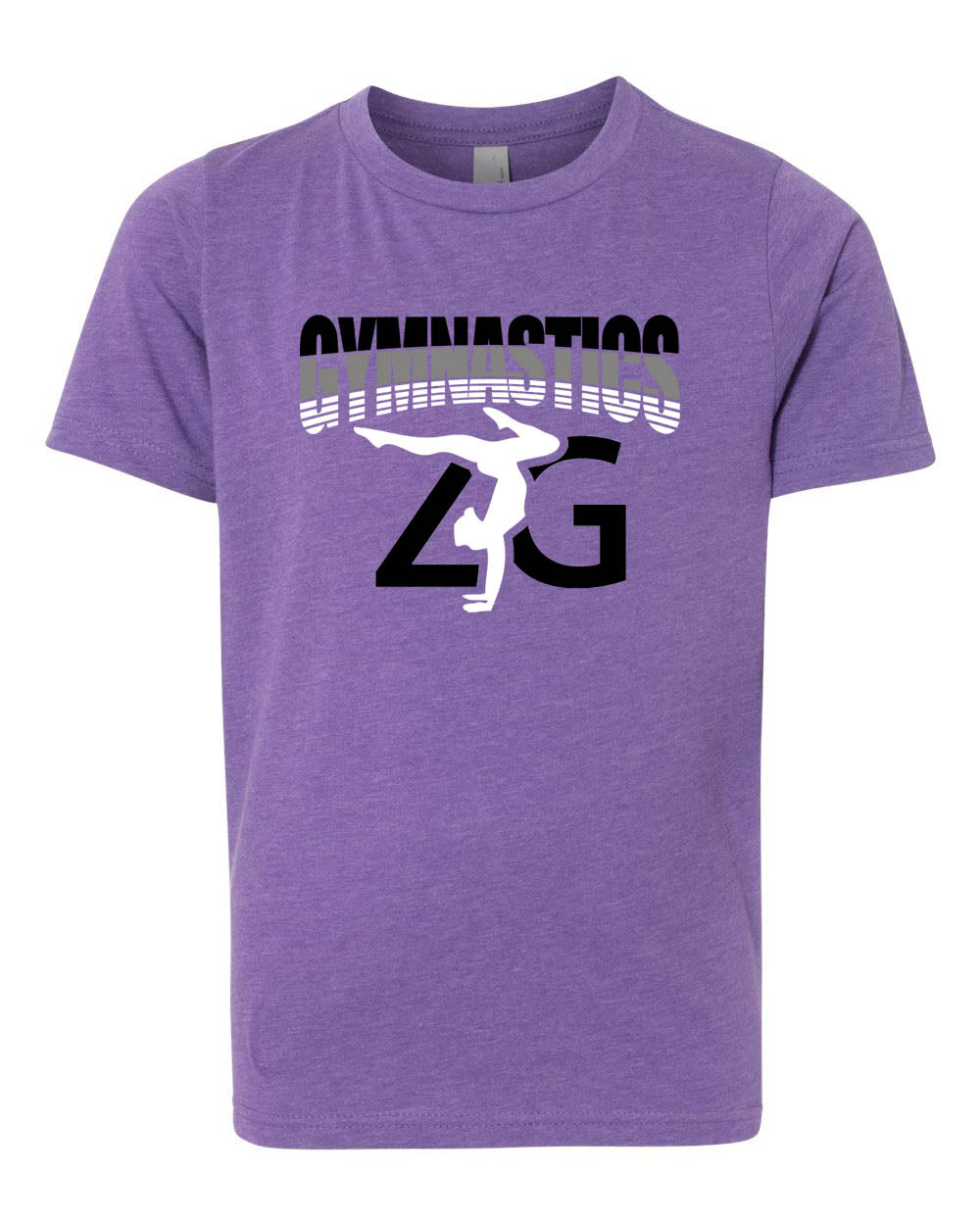 ZG gymnastics T-Shirt Heather Purple