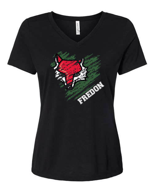 Fredon Heart V-neck T-shirt
