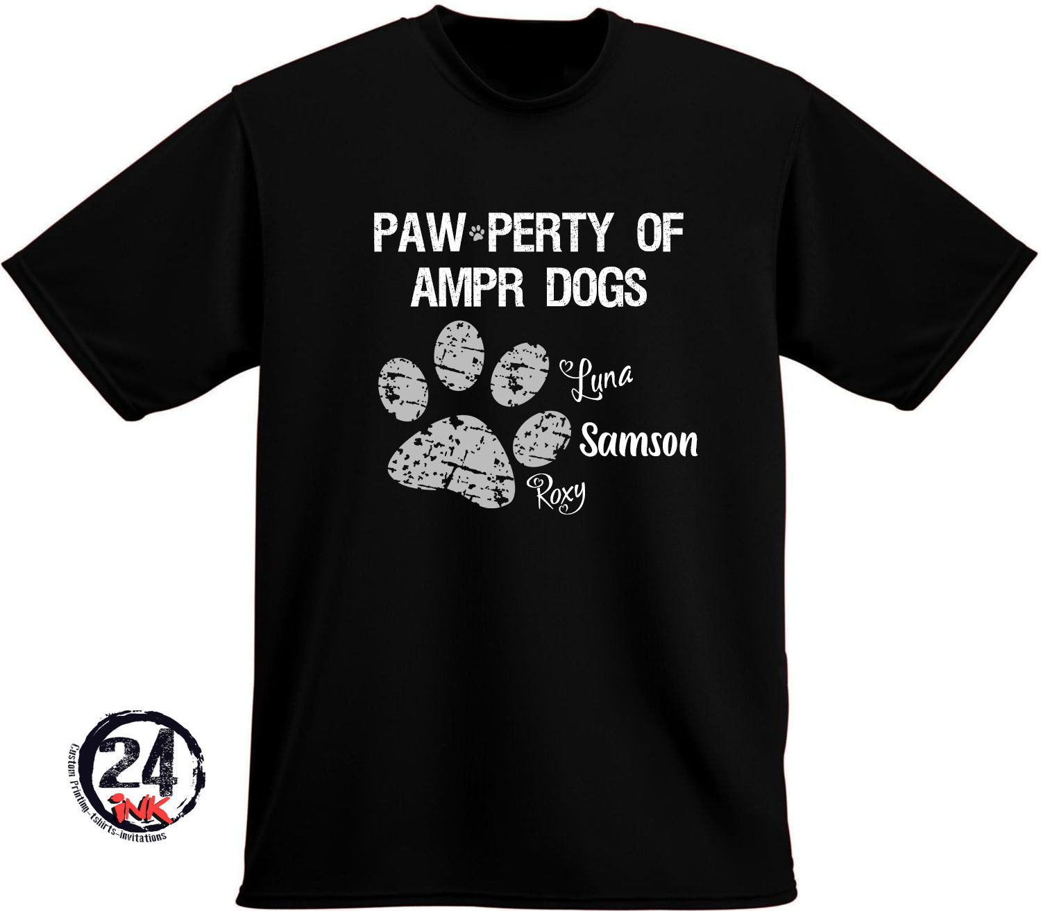 Pawperty of AMPR T-Shirt