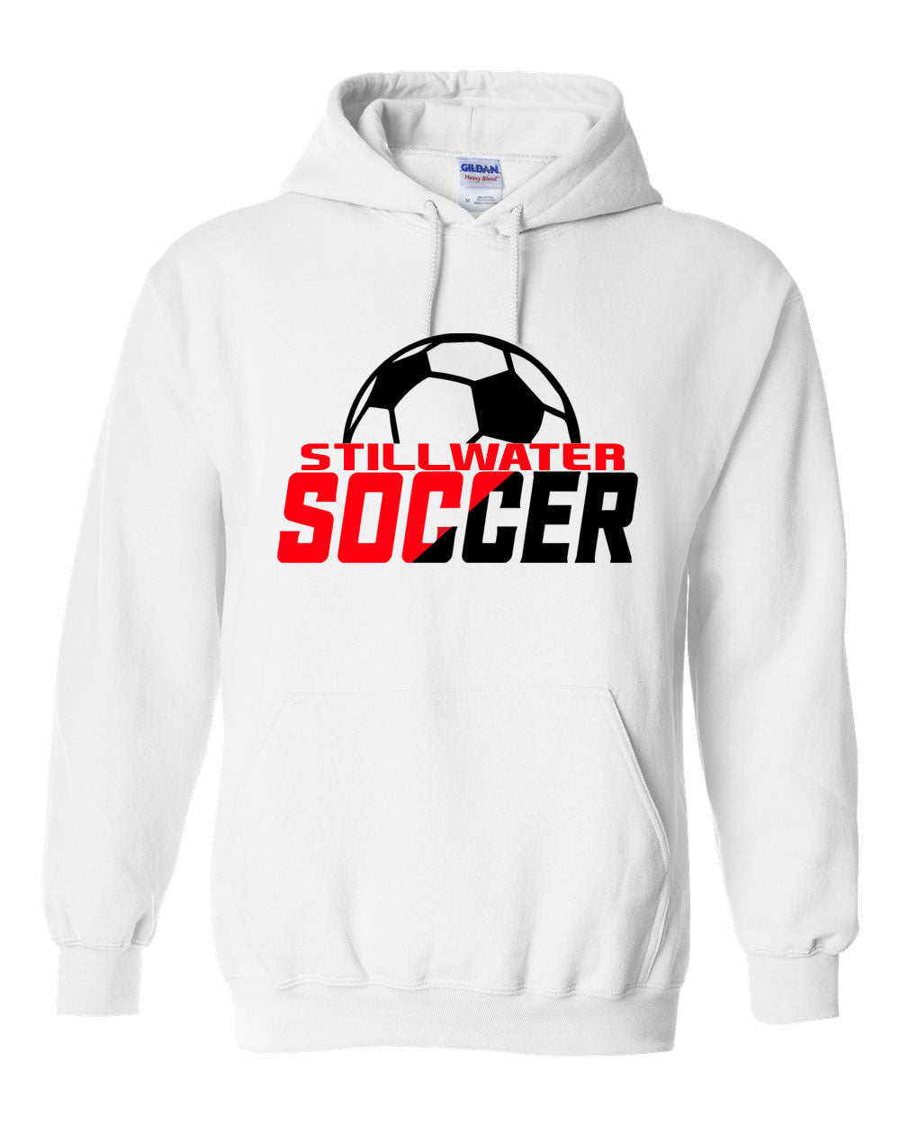 Soccer colorblock Hooded Sweatshirt