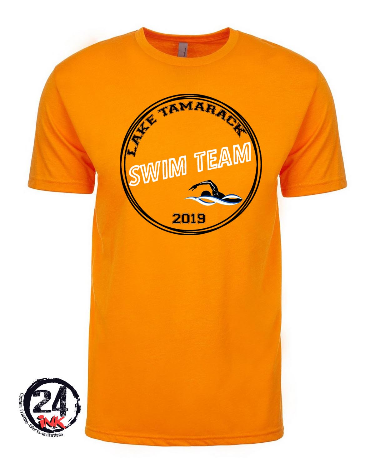 Lake Tamarack Swim Team Shirt Design 3