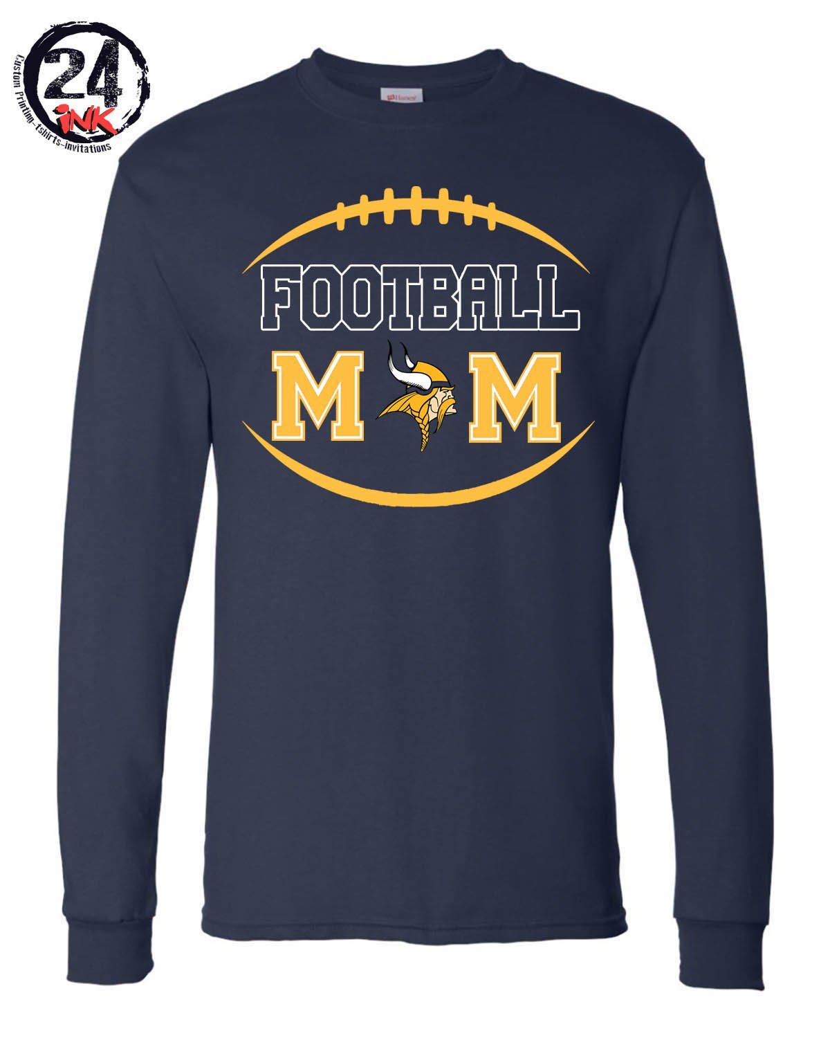 Vernon Vikings Mom Football Shirt