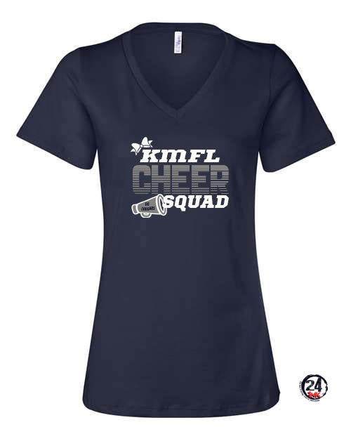 Kmfl Cheer Squad V-neck T-Shirt
