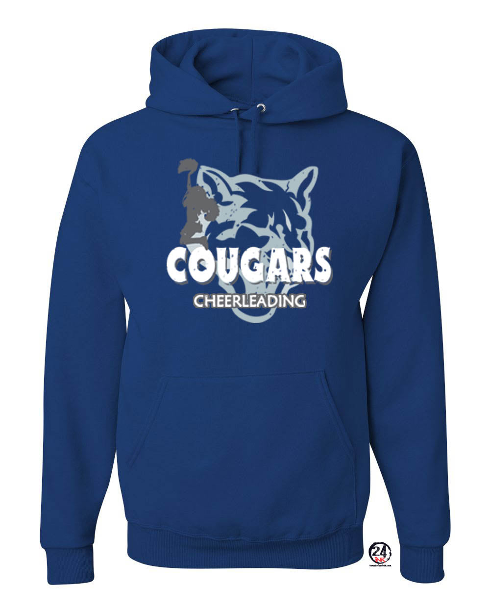 Cougar Cheerleading Hooded Sweatshirt