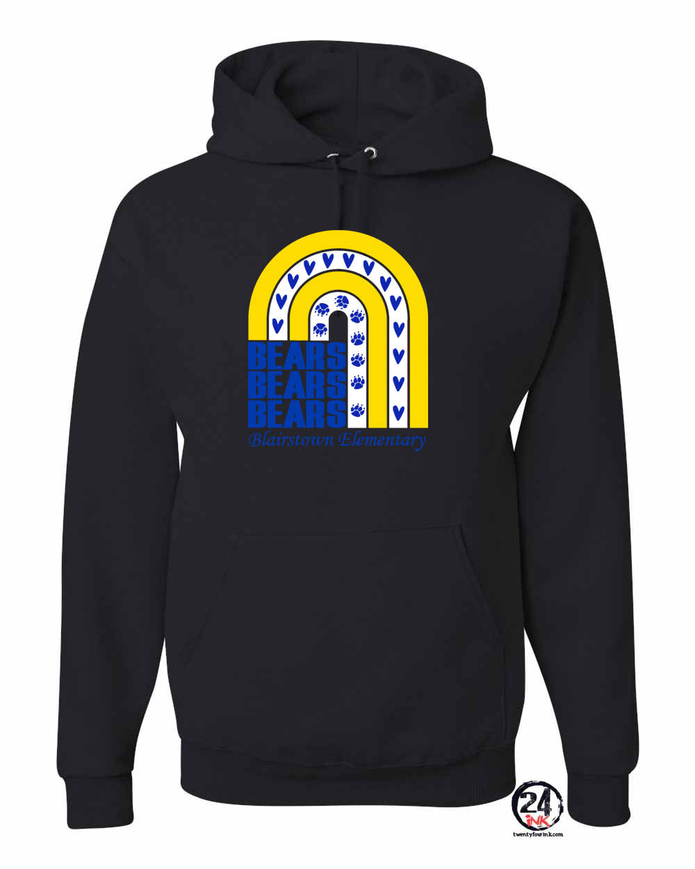 Bears design 7 Hooded Sweatshirt