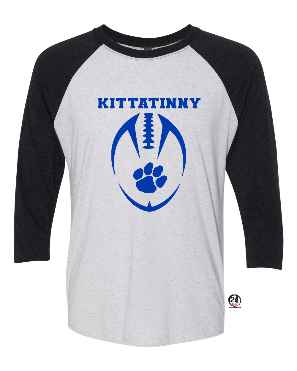 Football Paw raglan shirt
