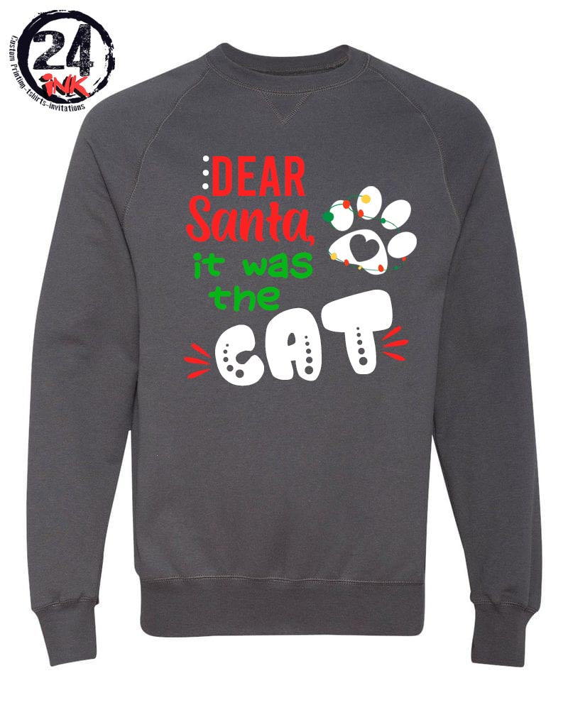 Dear Santa non hooded sweatshirt