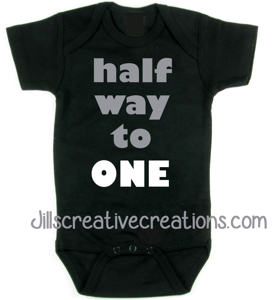 Half birthday shirt
