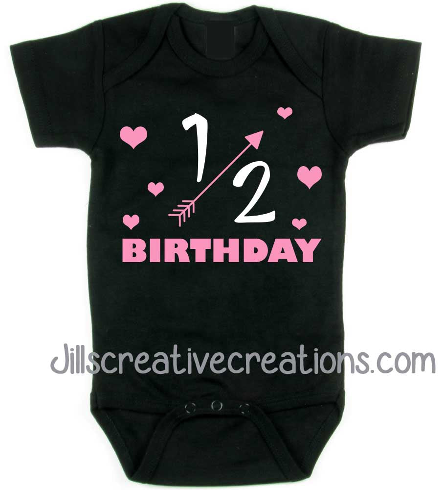 Half birthday shirt