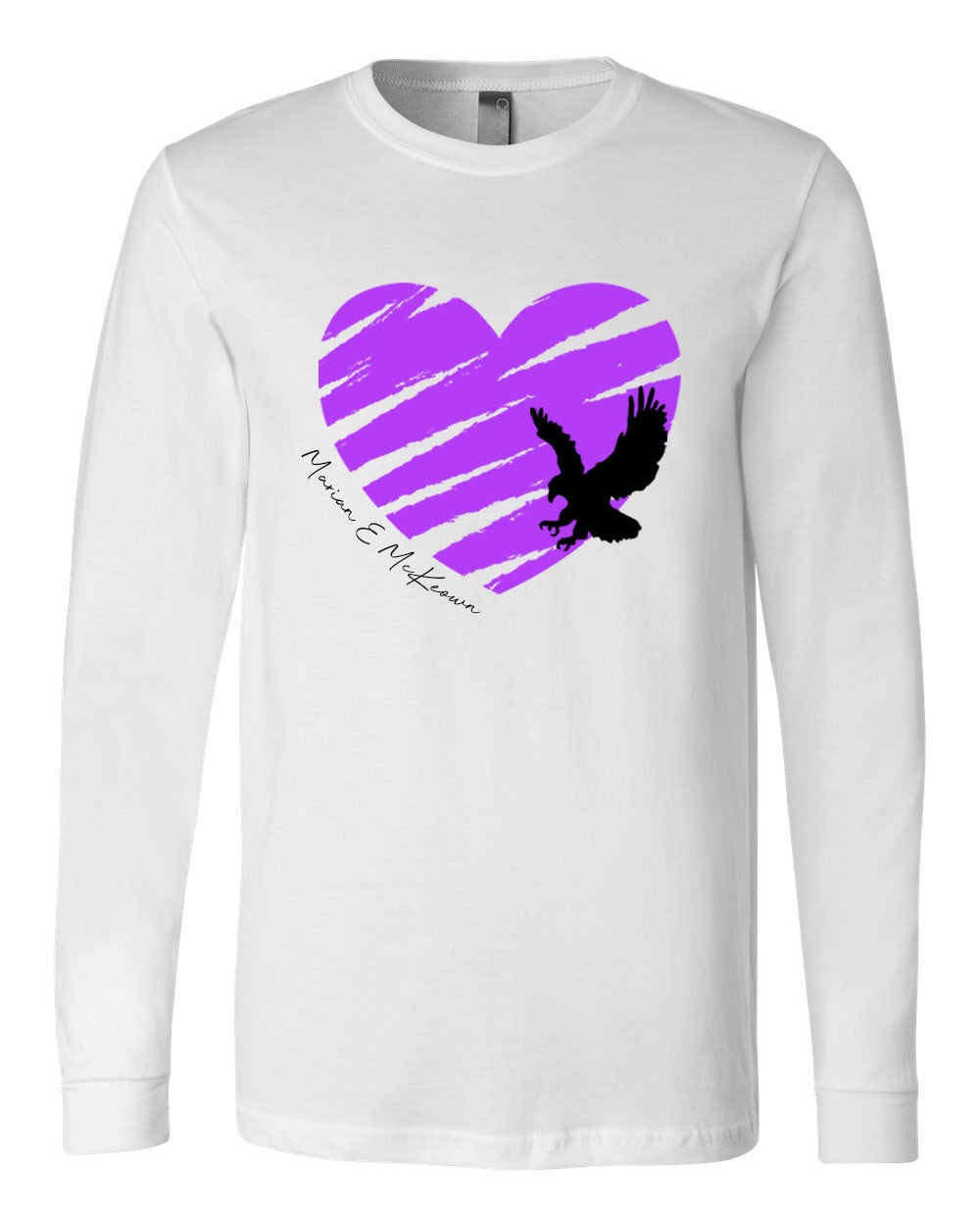 Heart Hawk Long Sleeve Shirt