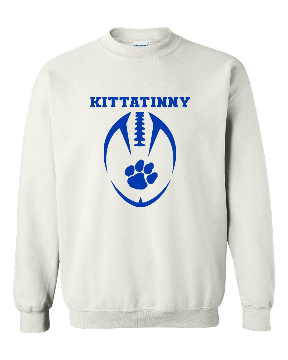 Football Paw non hooded sweatshirt