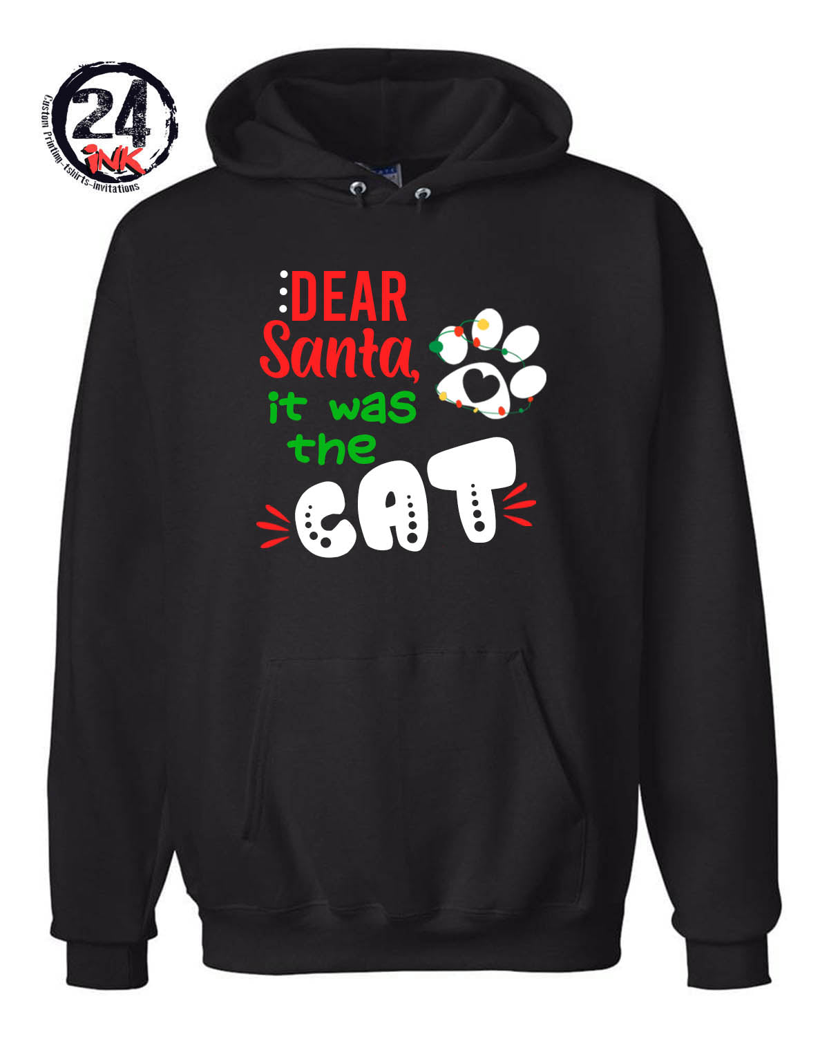 Dear Santa Hooded Sweatshirt