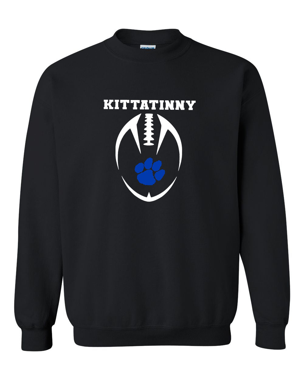 Football Paw non hooded sweatshirt