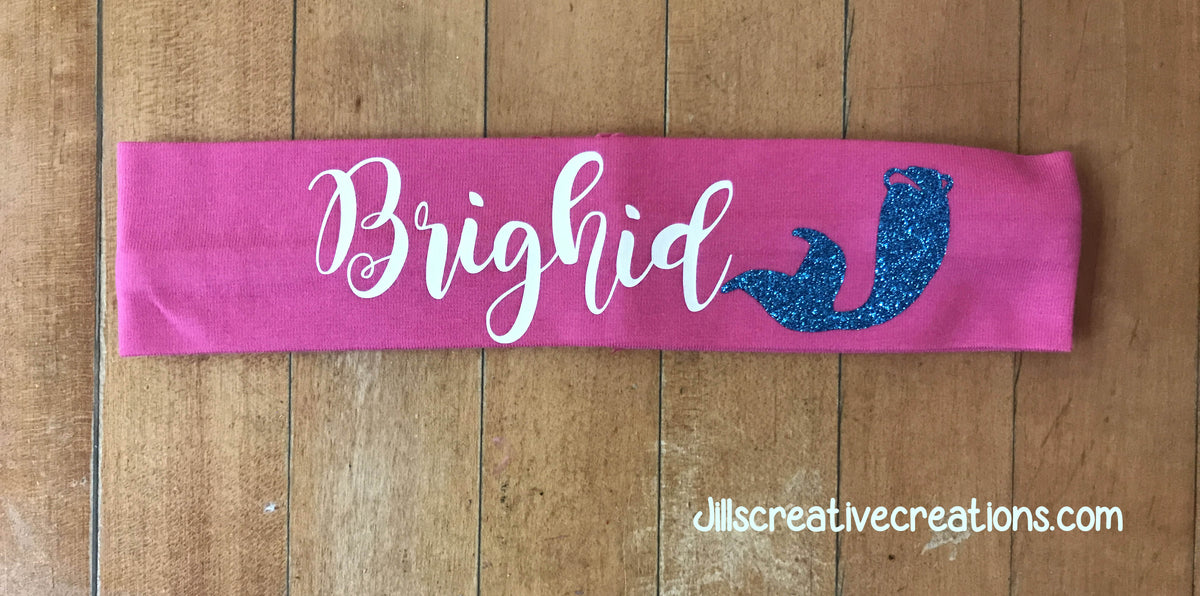 Mermaid Glitter Headband