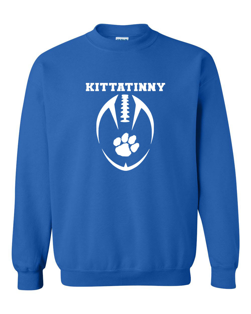 Football Paw non hooded sweatshirt