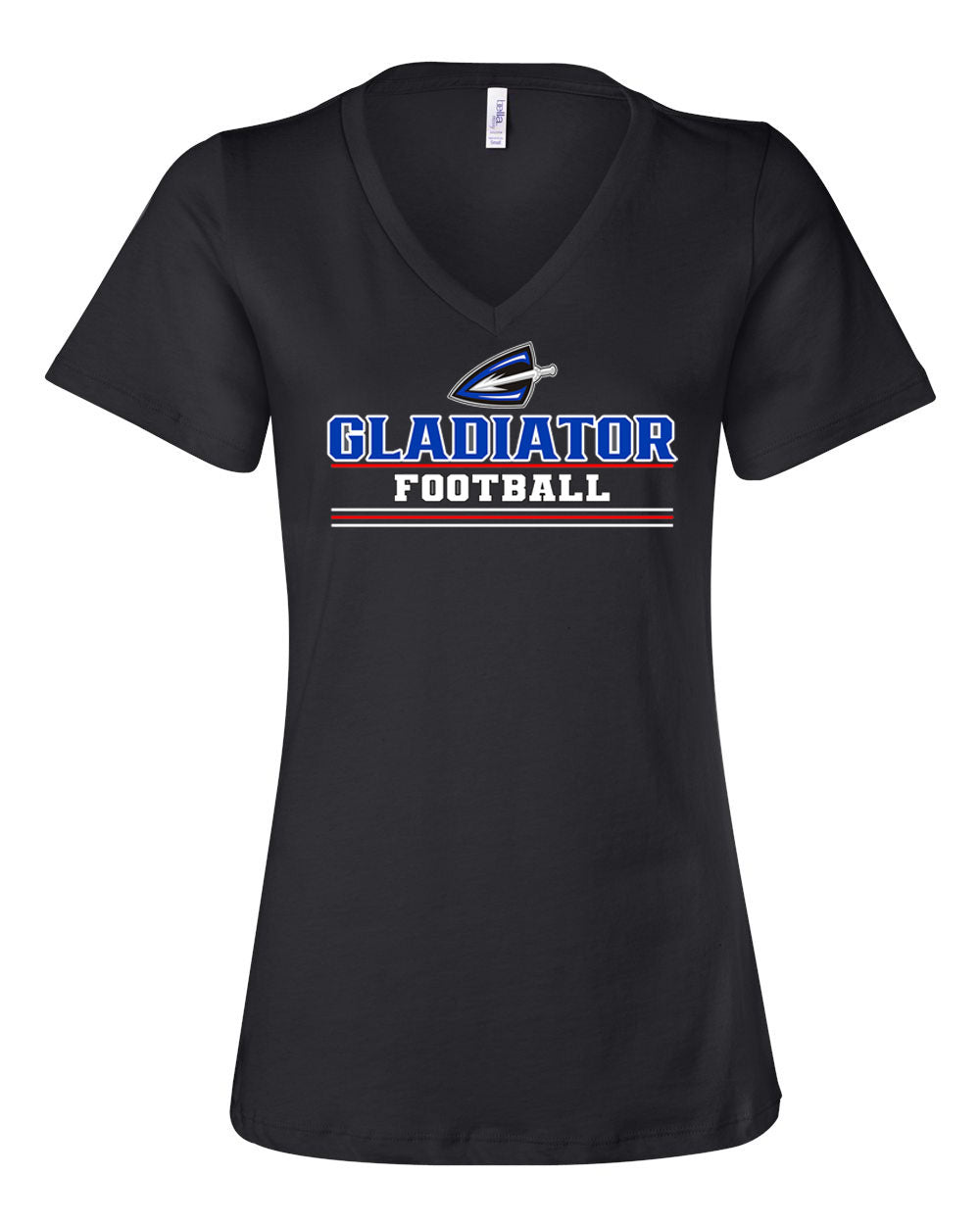 Goshen Football Design 4 V-neck T-Shirt
