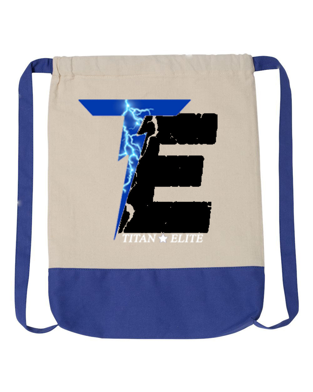 Titan design 2 Drawstring Bag