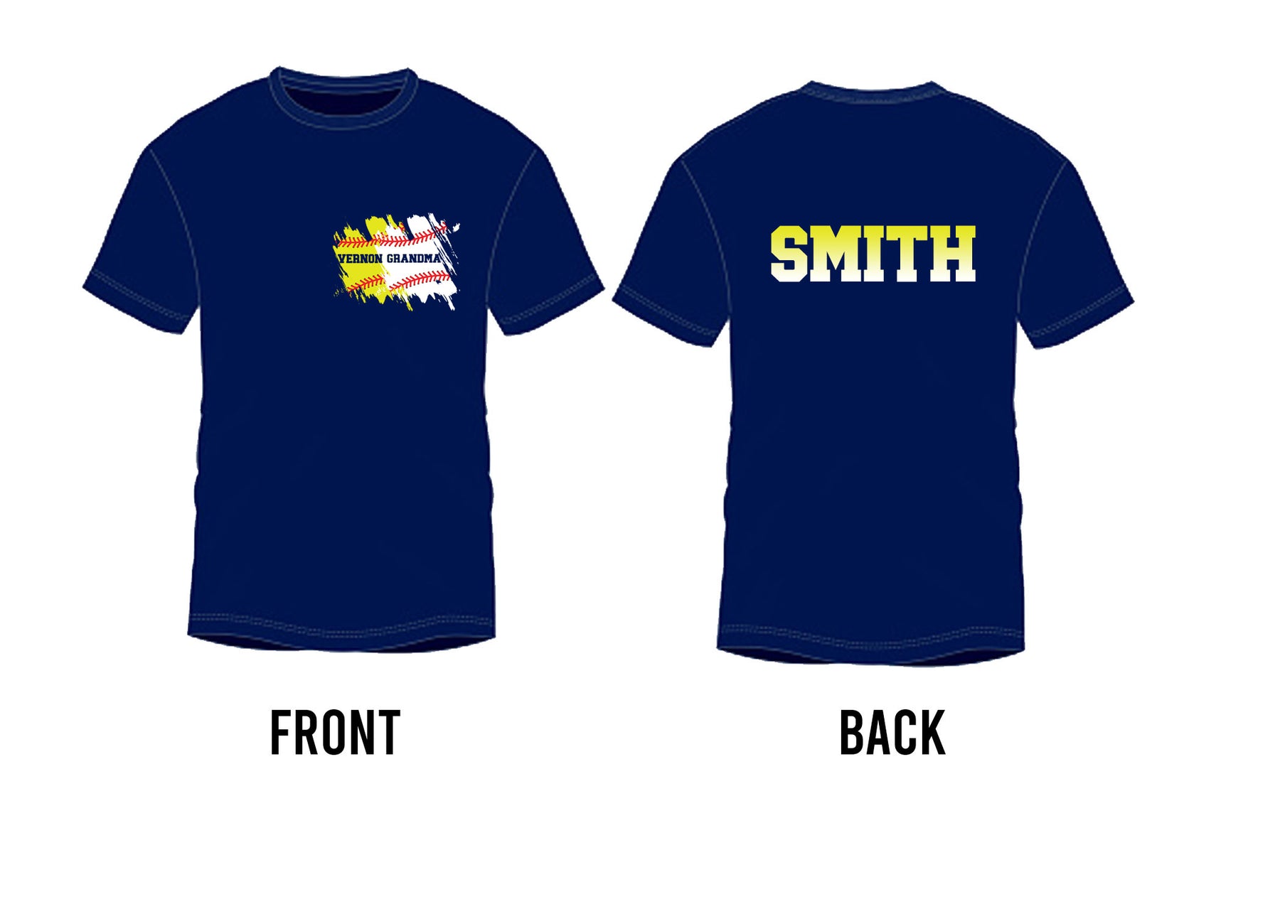 Baseball Softball personalized T-shirt