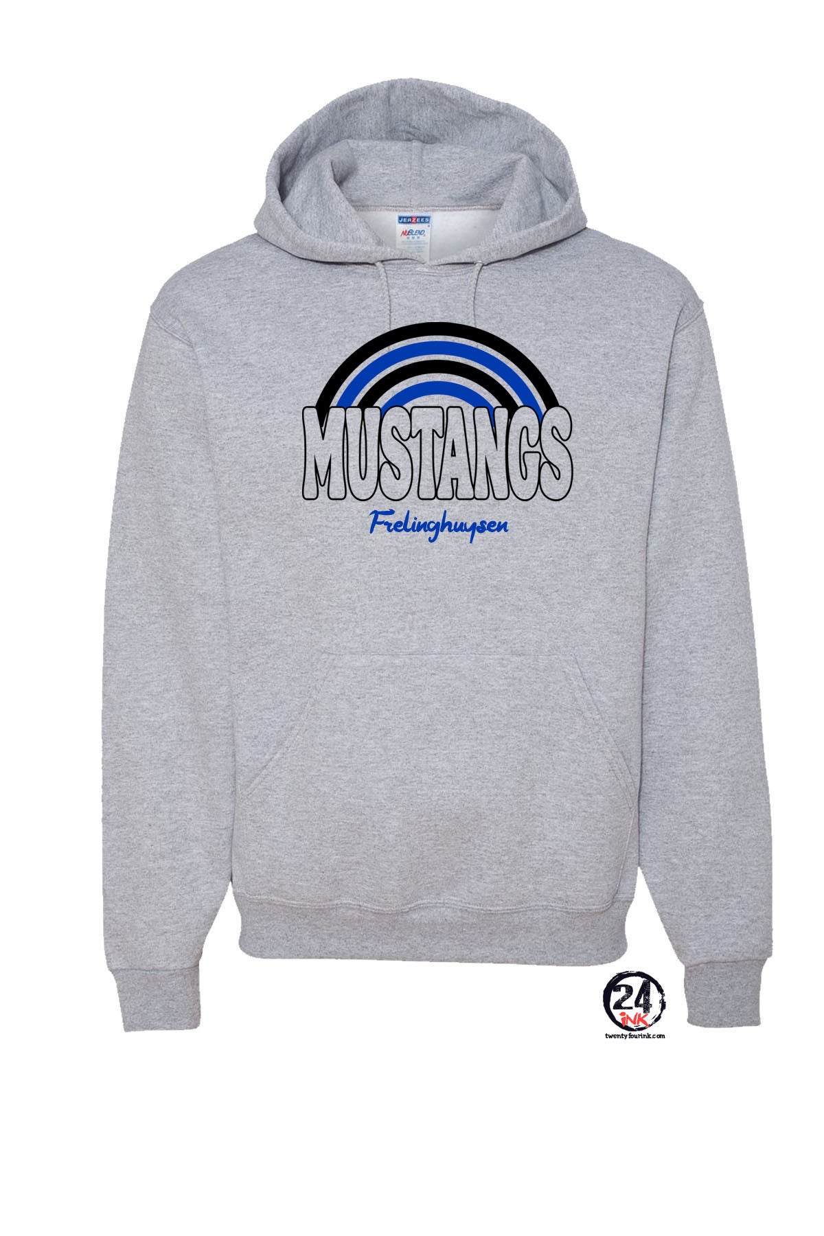 Mustangs Rainbow Hooded Sweatshirt