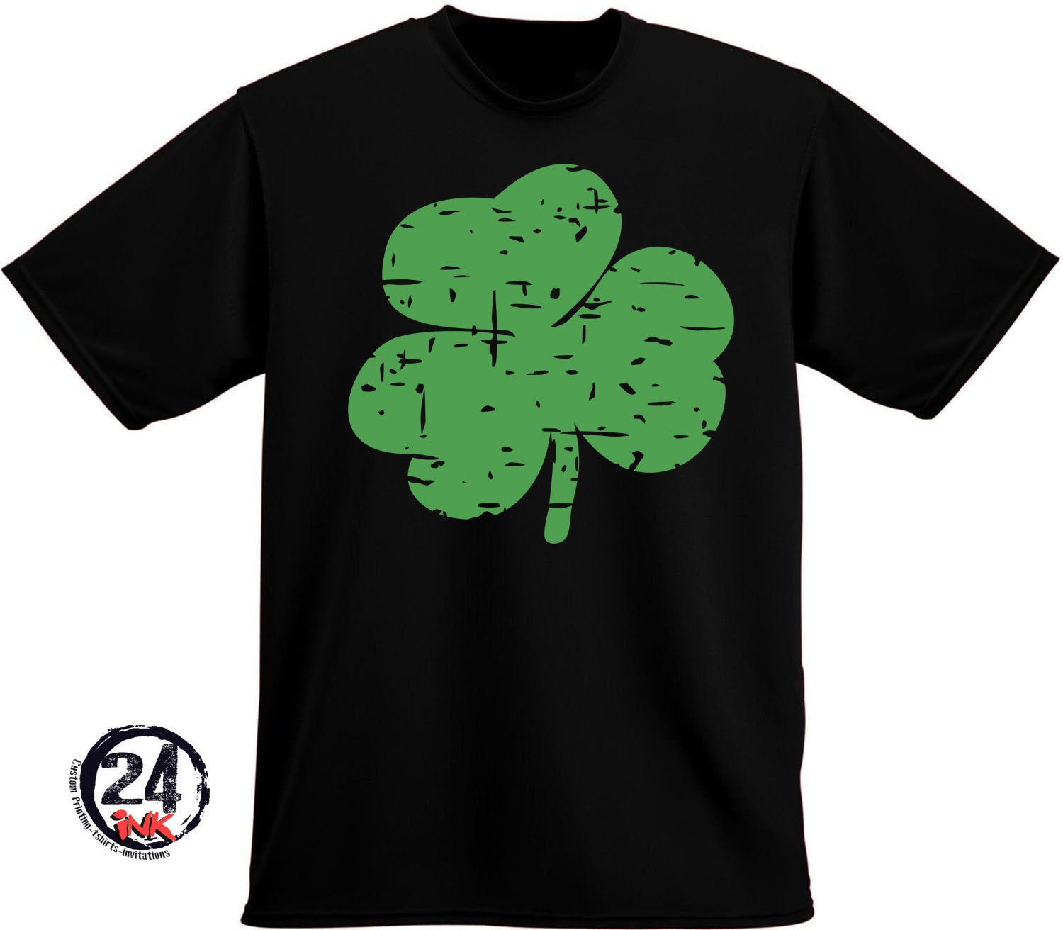 Distressed Shamrock T-Shirt