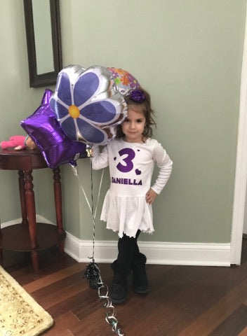 Birthday age and name dress