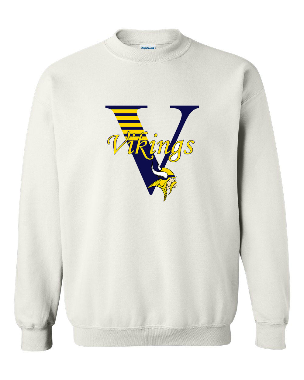 Vernon design 5 non hooded sweatshirt