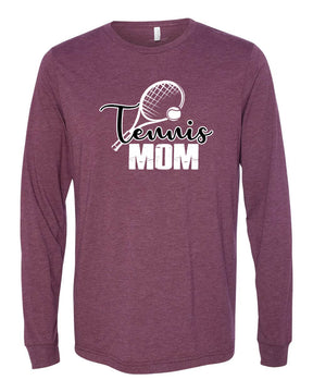 Newton Tennis Mom Long Sleeve Shirt, Maroon