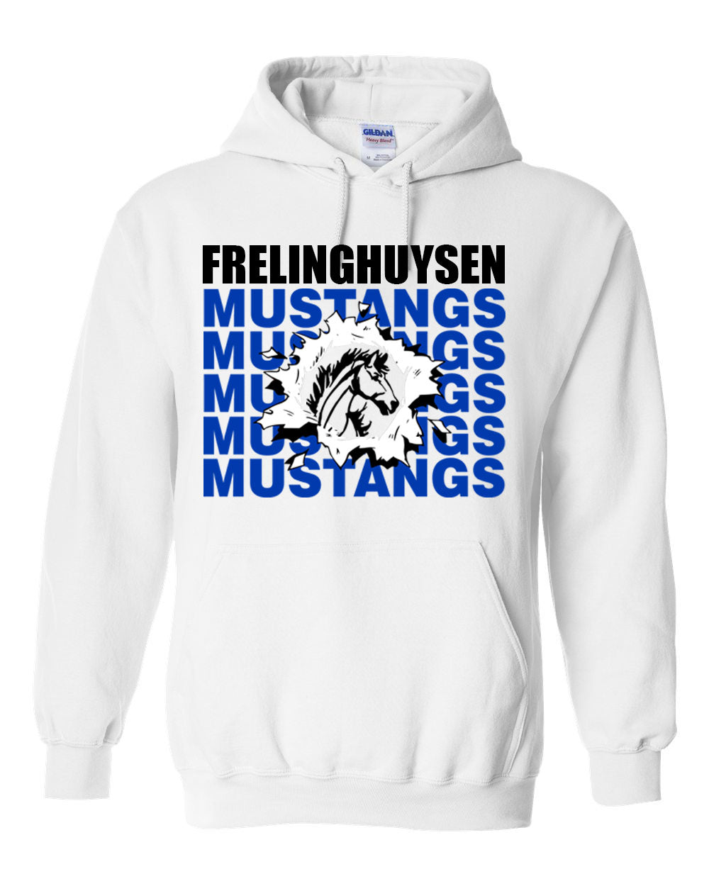 Mustangs design 3 Hooded Sweatshirt