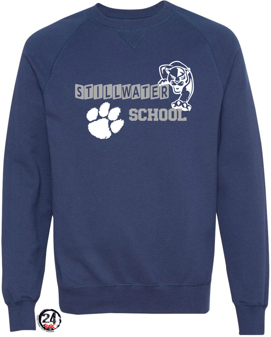 Stillwater School Design 19 non hooded sweatshirt