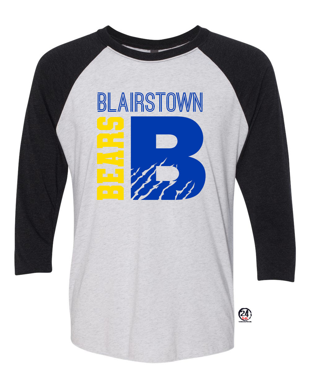 Bears design 5 raglan shirt