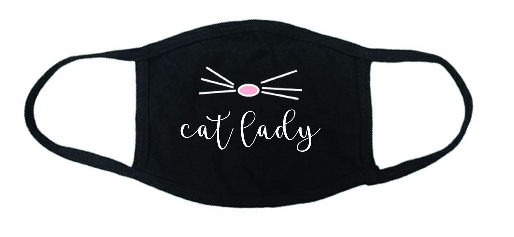 Cat Lady Adult Face Mask, Masks