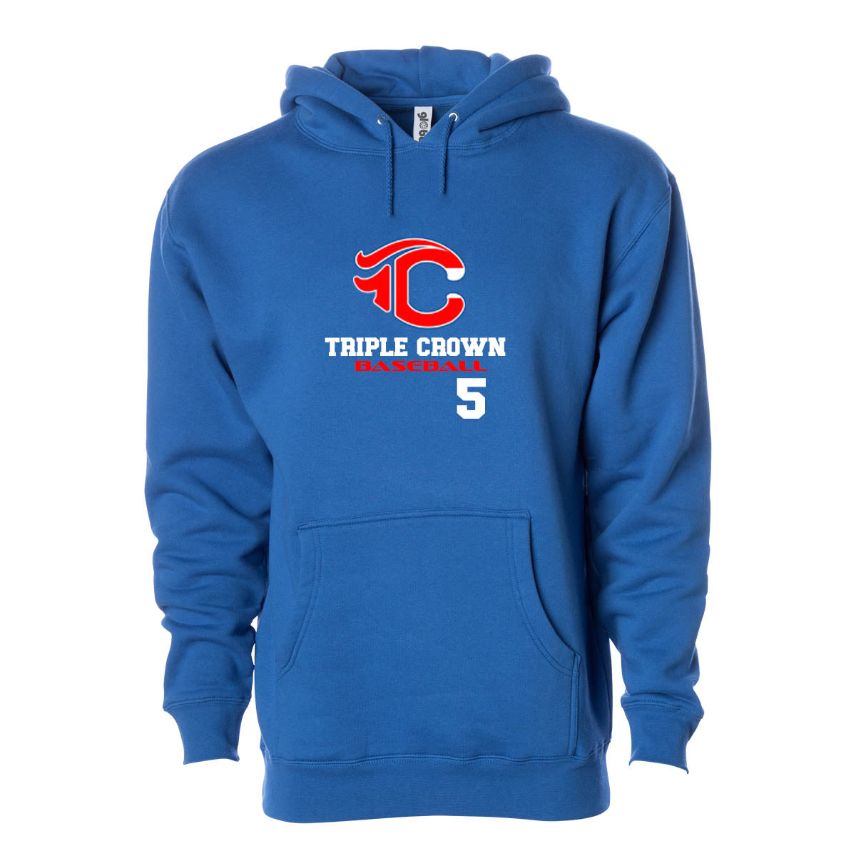 Triple Crown Number Hooded Sweatshirt