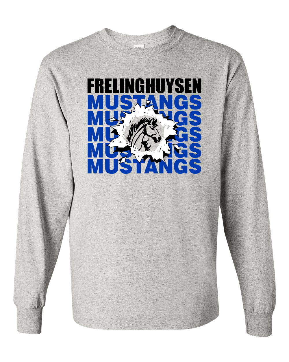 Mustangs design 3 Long Sleeve Shirt