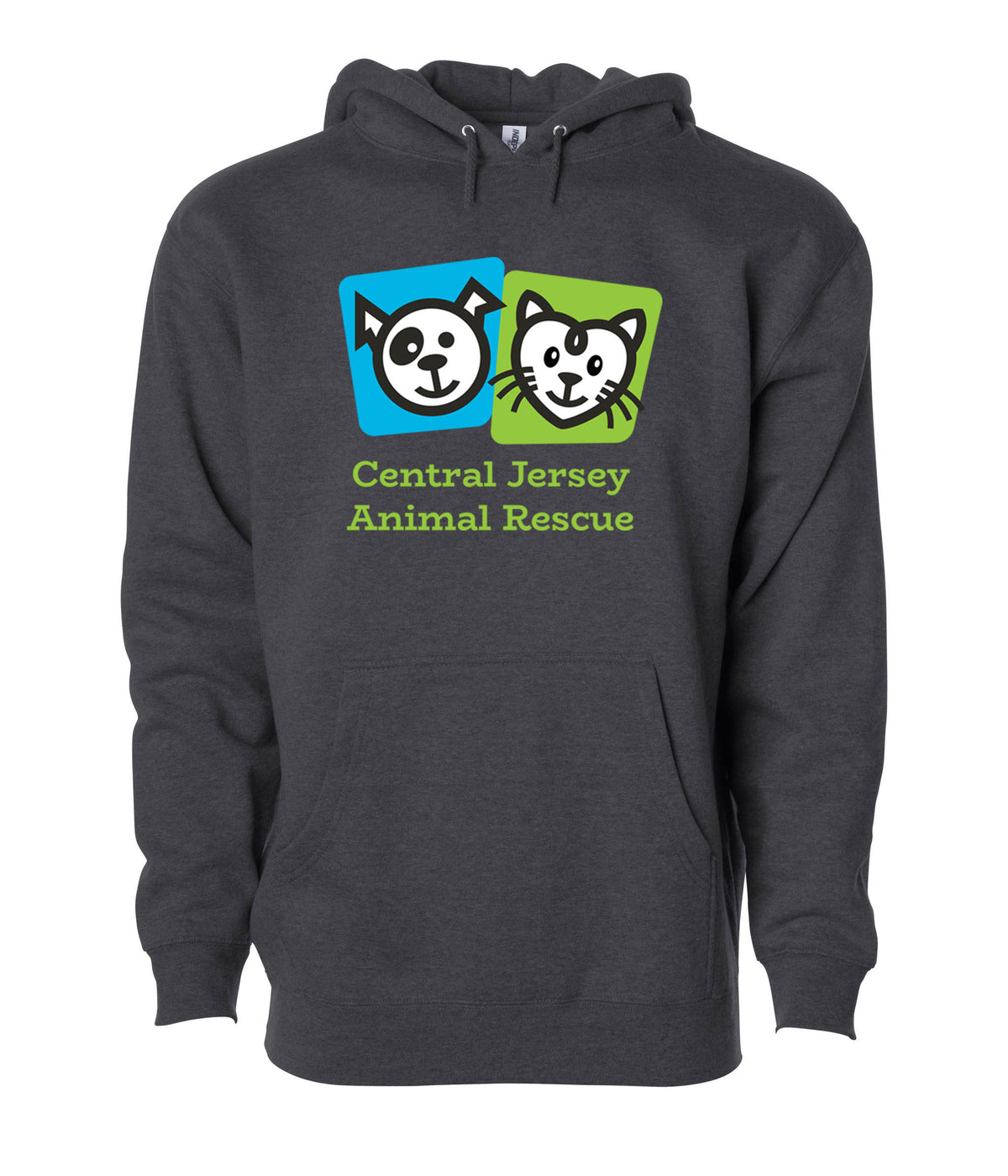 Central Jersey Animal Rescue Logo Hooded Sweatshirt