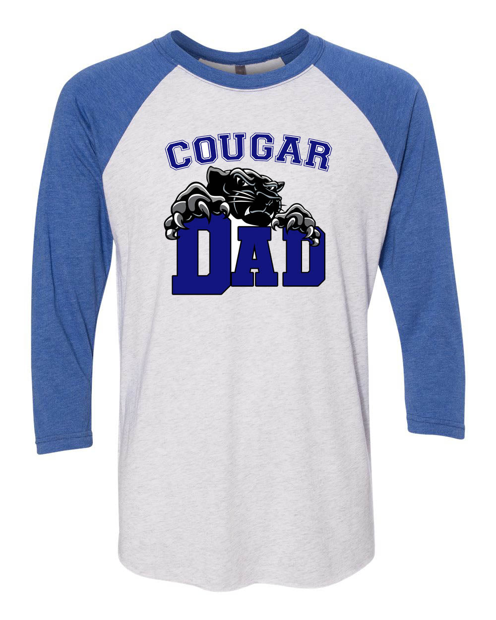 Cougar dad raglan shirt