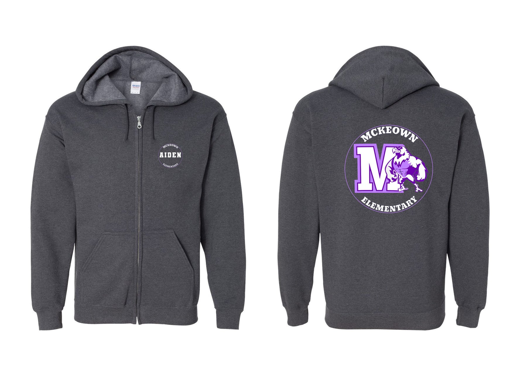 McKeown Design 12 Zip up Sweatshirt
