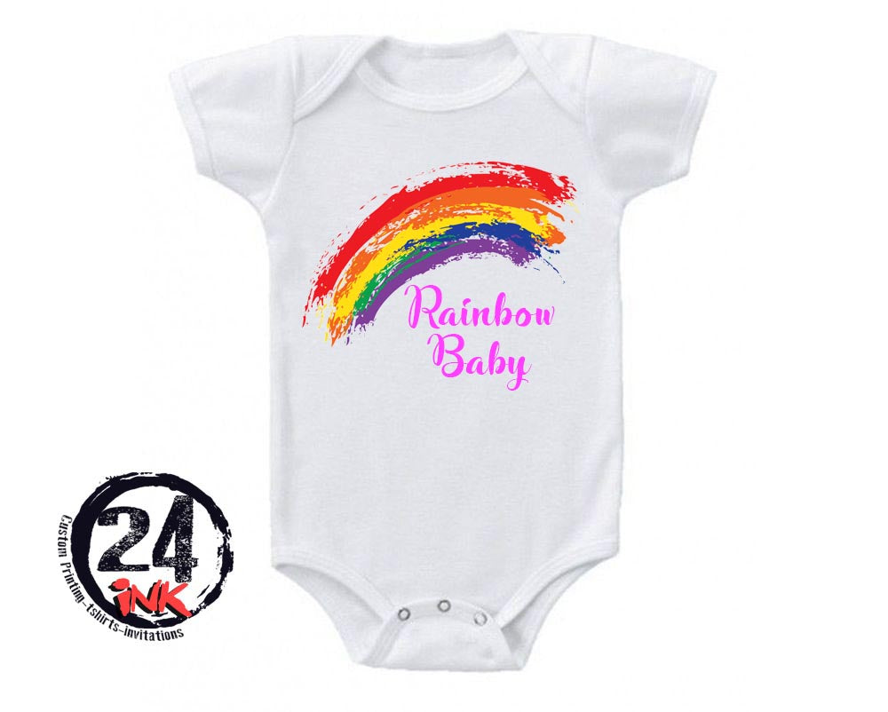Rainbow baby shirt