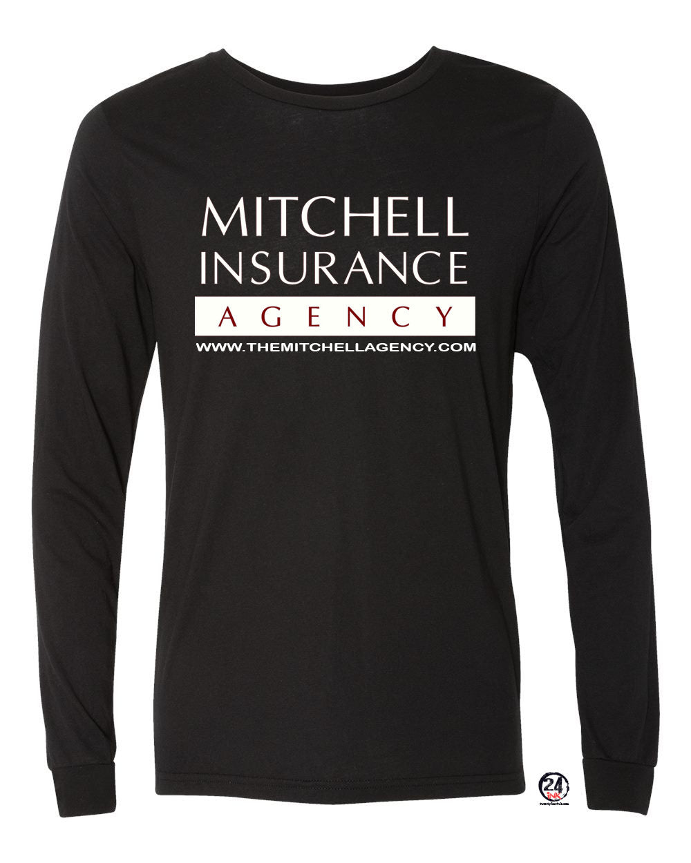 Mitchell Agency Front Long Sleeve Shirt