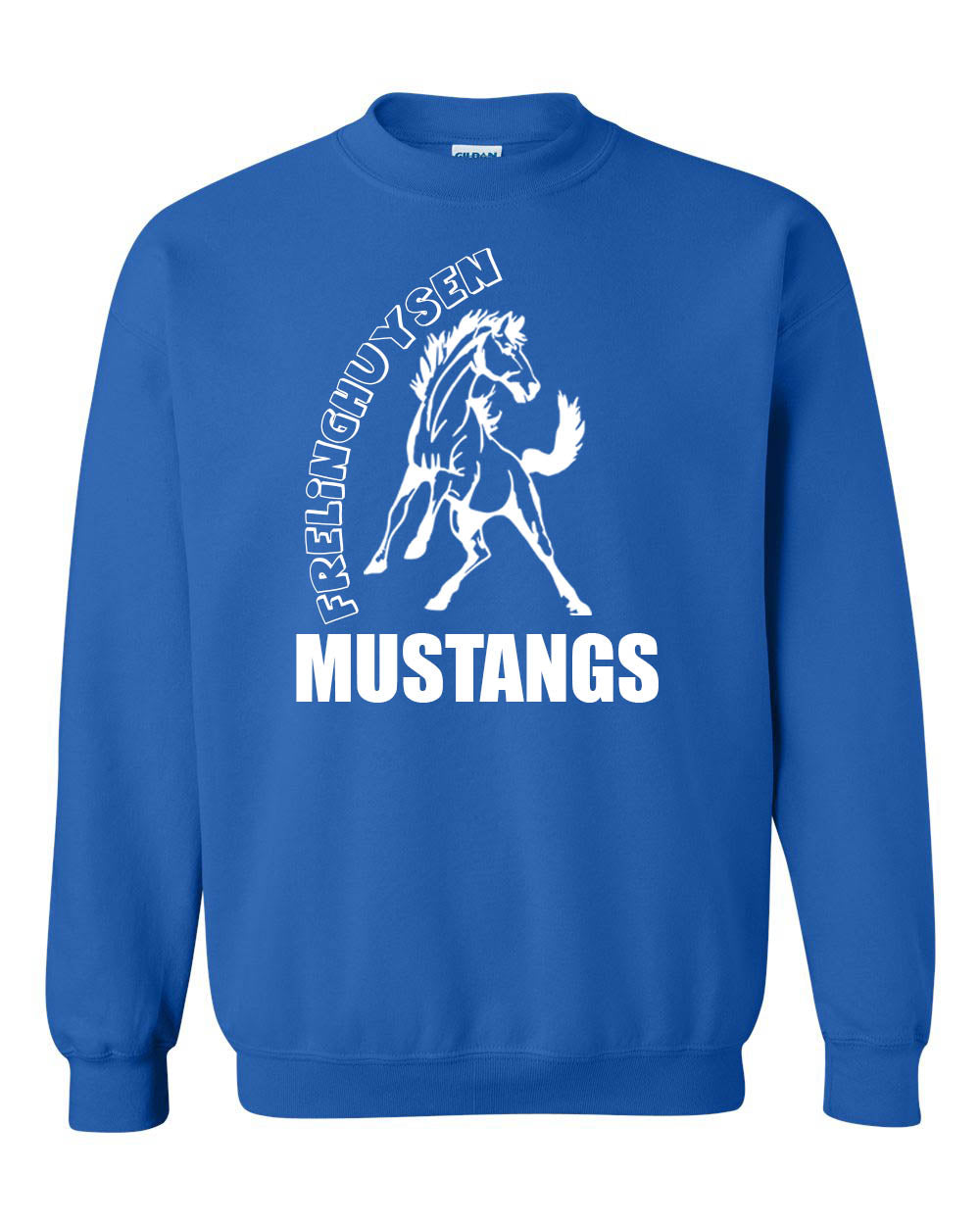 Mustangs design 4 non hooded sweatshirt