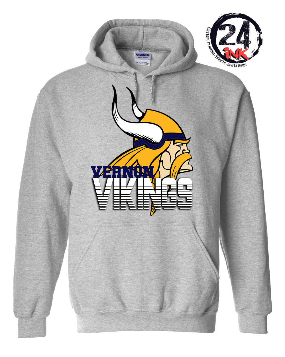 Rolling Hills Design 11 Hooded Sweatshirt