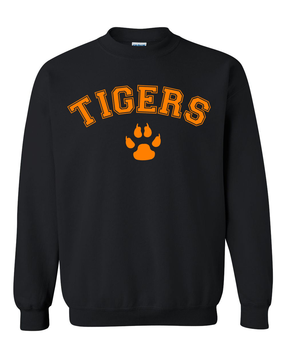 Tigers College style non hooded sweatshirt