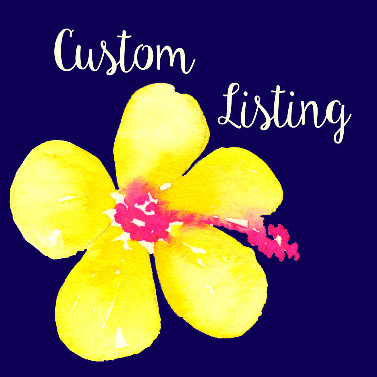 CUSTOM LISTING