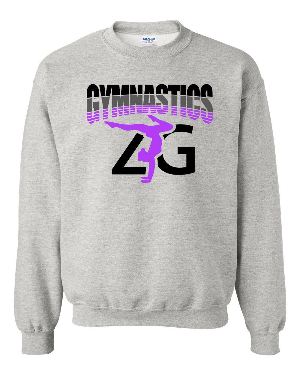 ZG Gymnastics non hooded sweatshirt