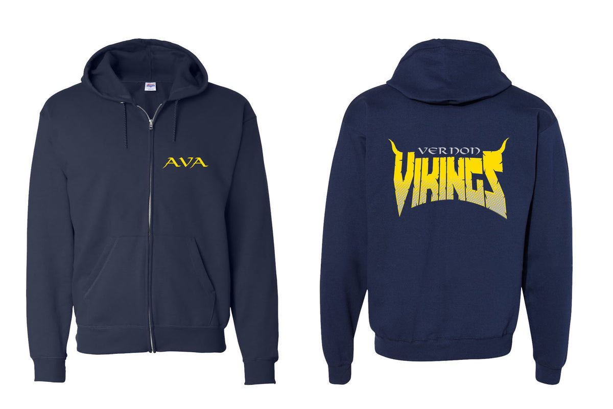 VTHS design 15 Zip up Sweatshirt