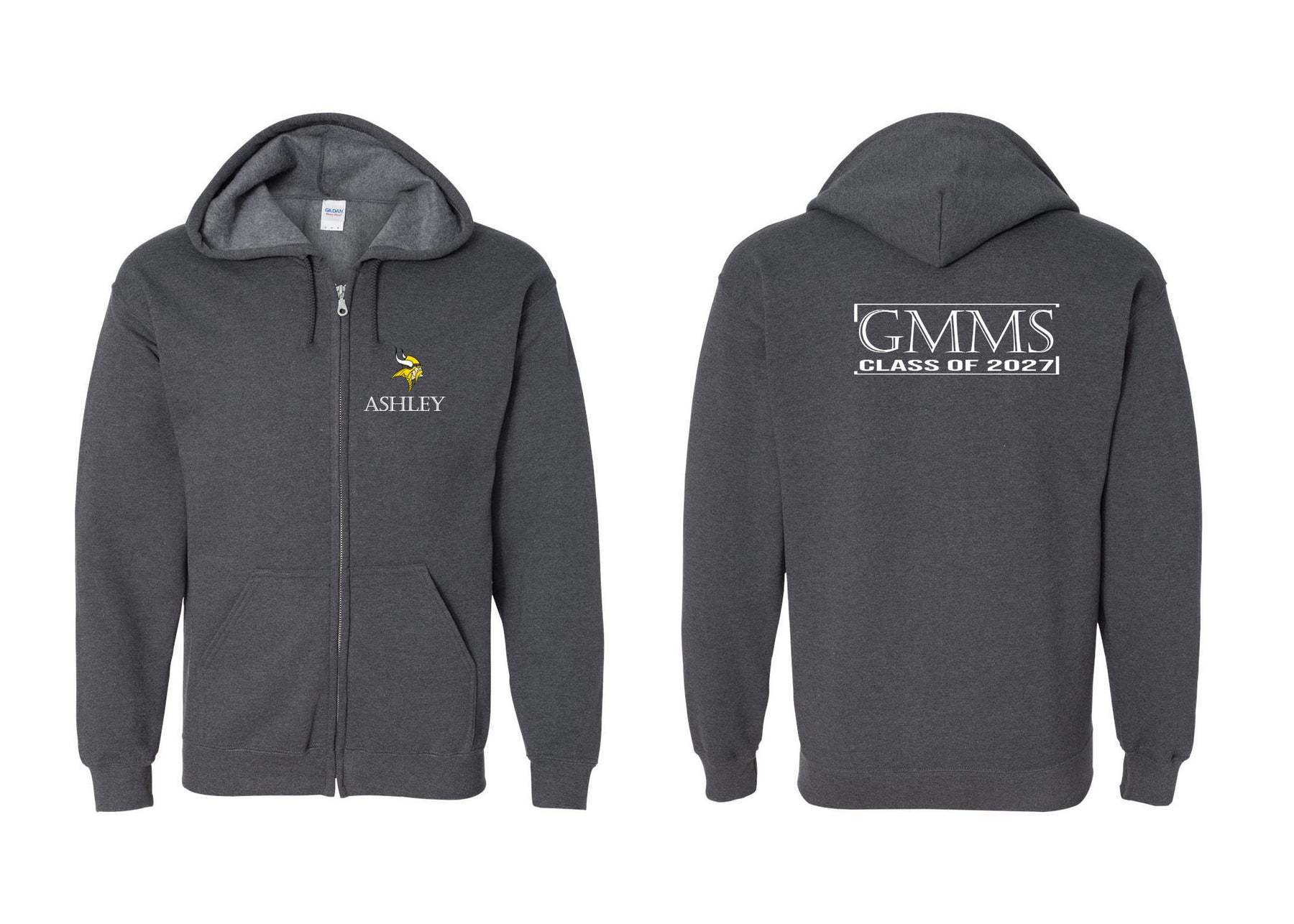 Vernon Design 23 Zip up Sweatshirt