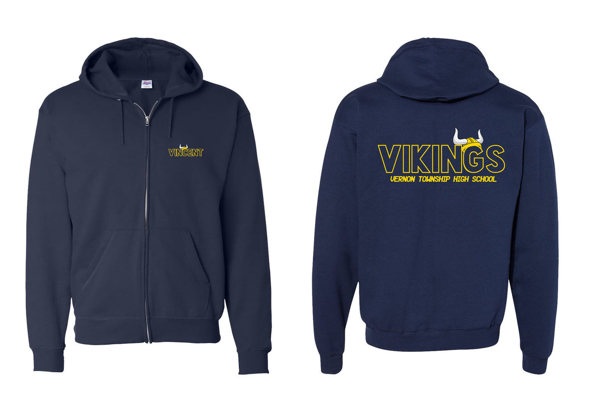 VTHS design 13 Zip up Sweatshirt