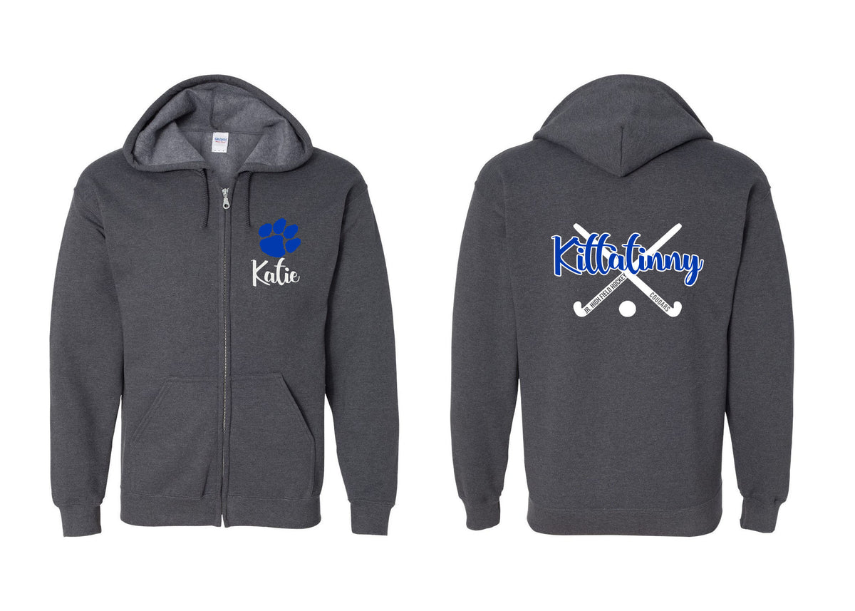 Kittatinny Jr High Field Hockey design 2 Zip up Sweatshirt