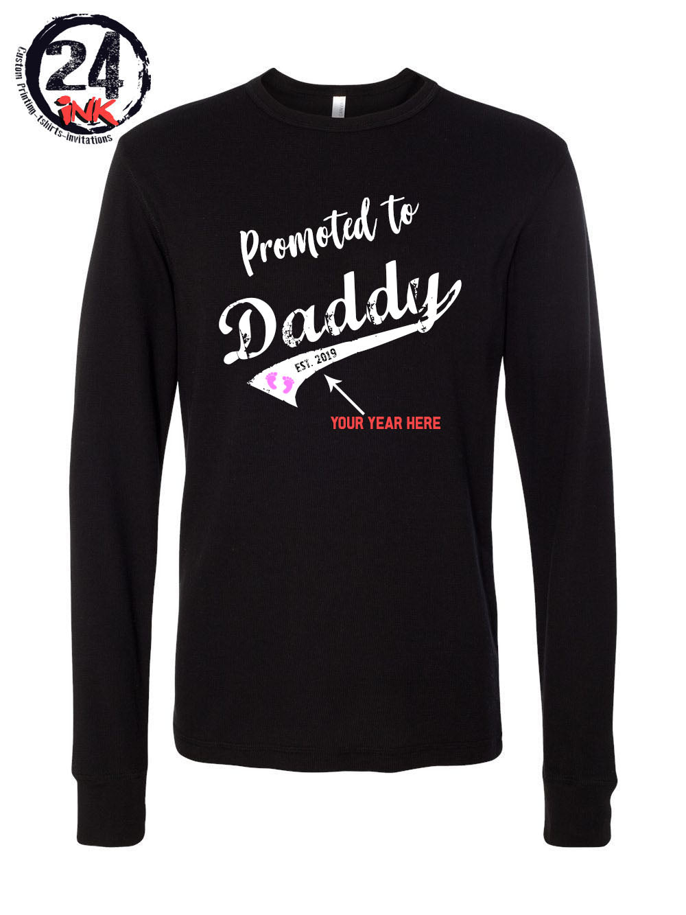 Promoted to Daddy shirt, Pregnancy announcement