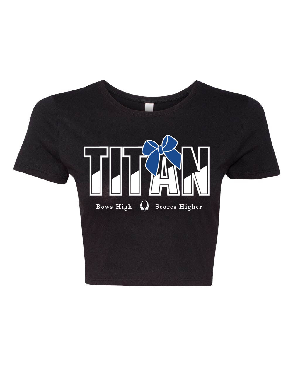 Titan Bows High Crop Top